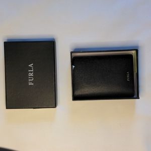 Furla Linda Black Passport Holder